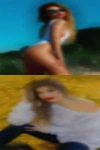 Women negligee lingerie lick