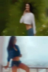 Pregnant woman looking sexy